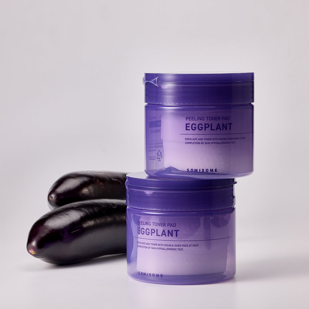 SOMISOME EGGPLANT PEELING TONER PAD