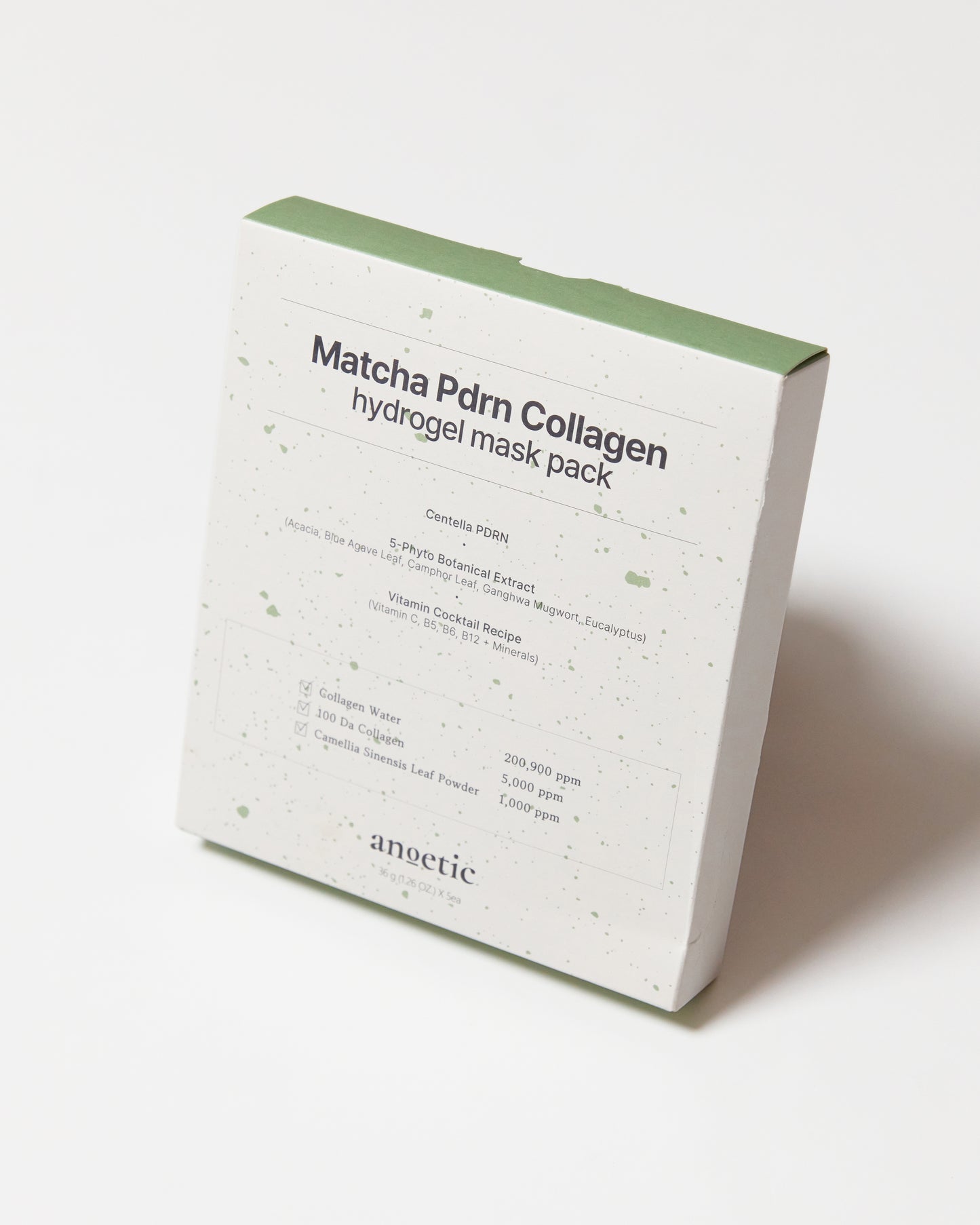 ANOETIC Matcha PDRN Collagen Hydrogel Mask Pack