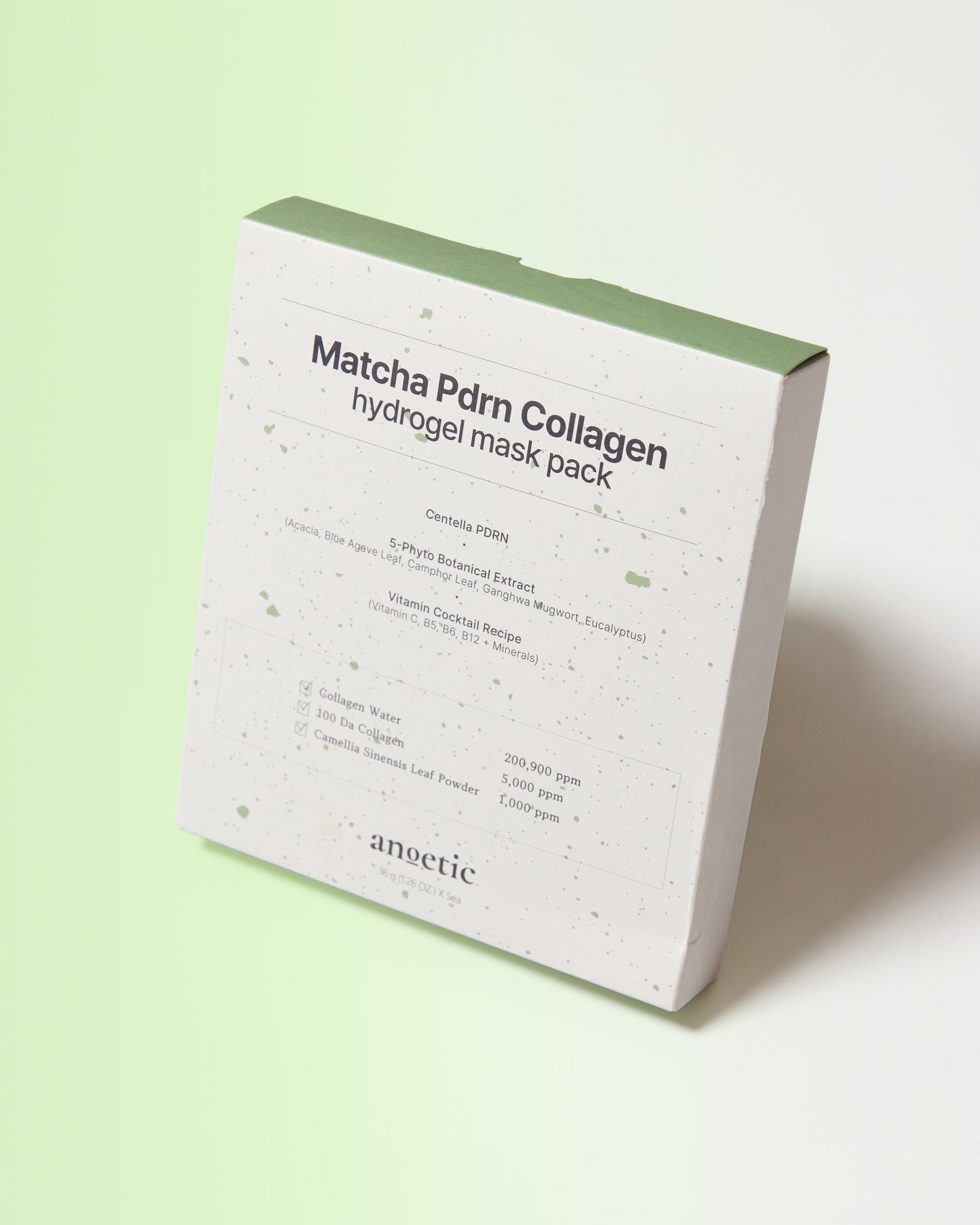 ANOETIC Matcha PDRN Collagen Hydrogel Mask Pack