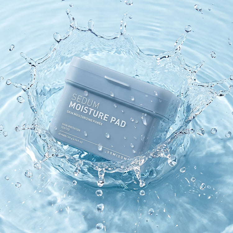 SOMISOME Sedum Moisture Square Pad 200g | 60 Pads