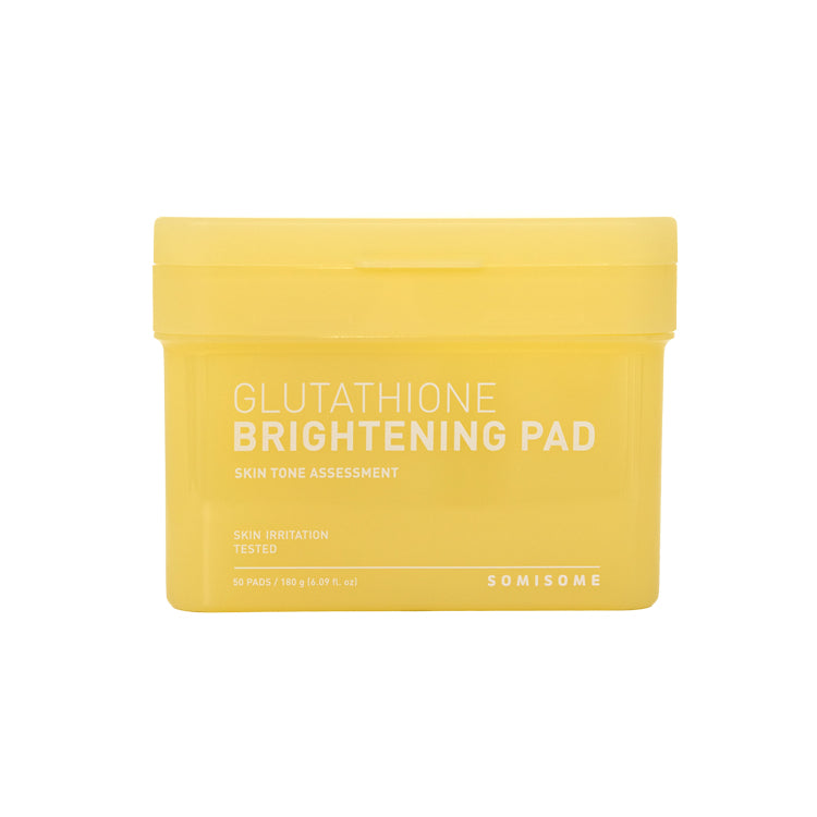 SOMISOME Glutathione Brightening Square Pad 180G | 50 Pads
