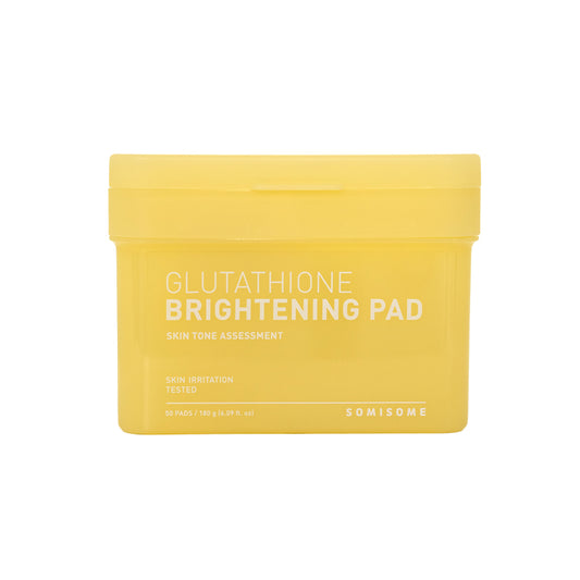 SOMISOME Glutathione Brightening Square Pad 180G | 50 Pads
