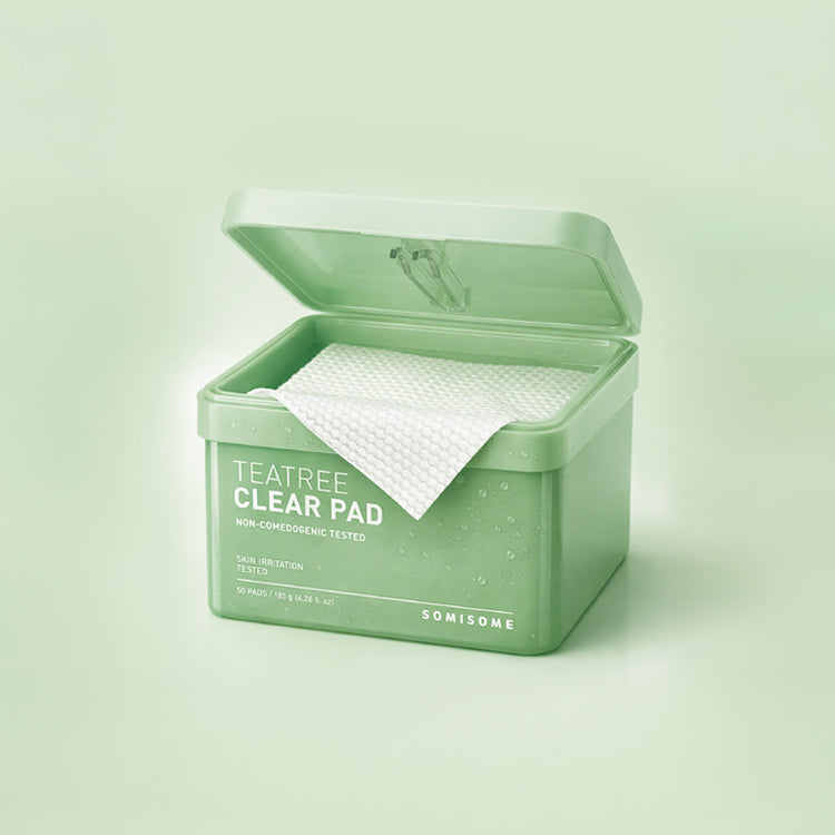 SOMISOME Tea Tree Blemish Square Pad 185g | 50 Pads