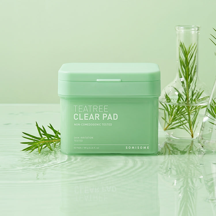 SOMISOME Tea Tree Blemish Square Pad 185g | 50 Pads