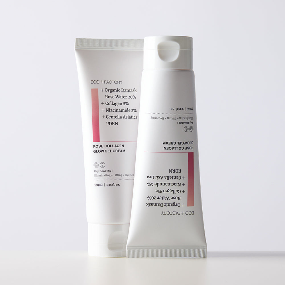 ECO FACTORY Collagen Rose Gel Cream 100ml