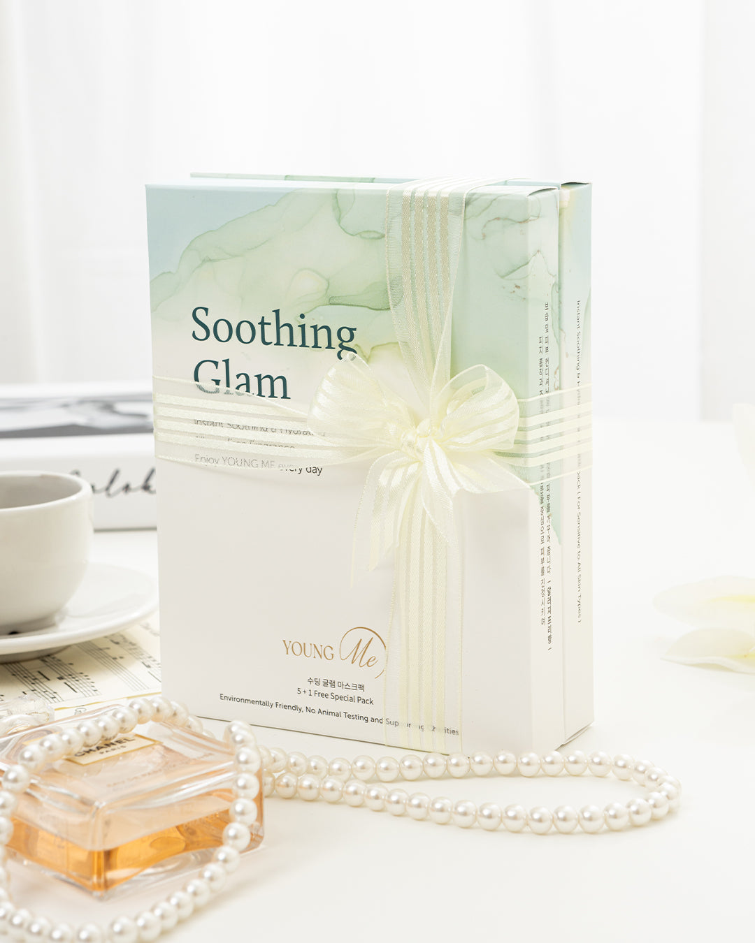 YoungMe K-Beauty Premium Sheet Mask Gift Set | 25g x 12 Masks