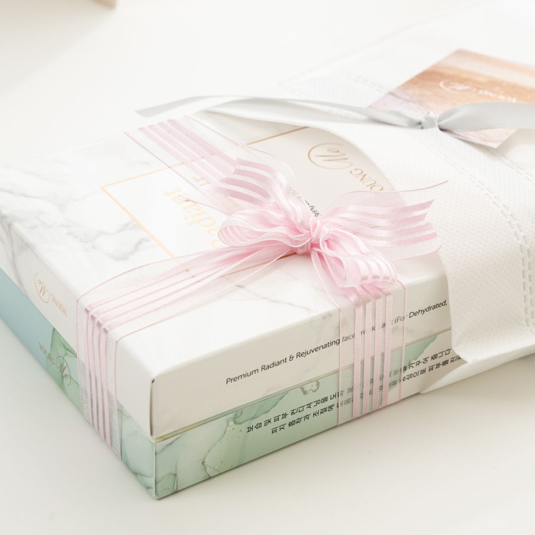 YoungMe K-Beauty Premium Sheet Mask Gift Set | 25g x 12 Masks