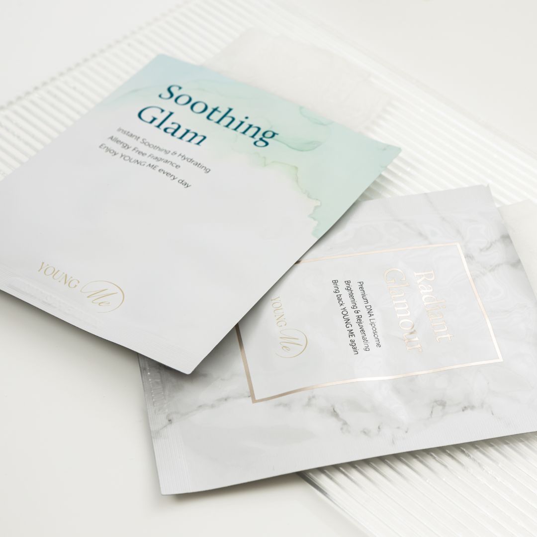 YoungMe K-Beauty Premium Sheet Mask Gift Set | 25g x 12 Masks