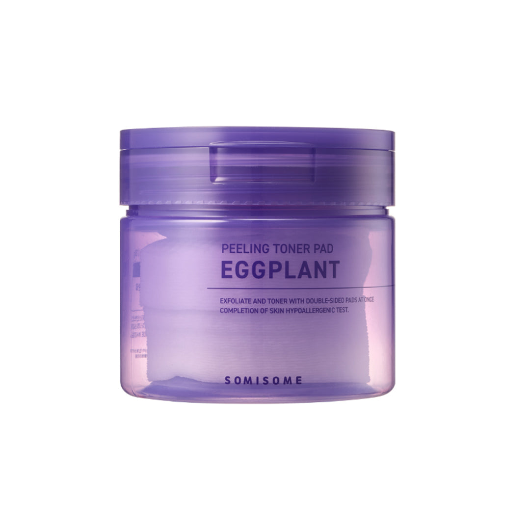 SOMISOME EGGPLANT PEELING TONER PAD