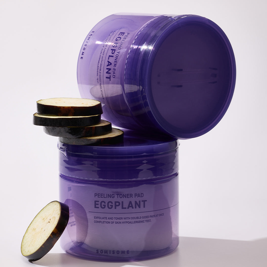SOMISOME EGGPLANT PEELING TONER PAD