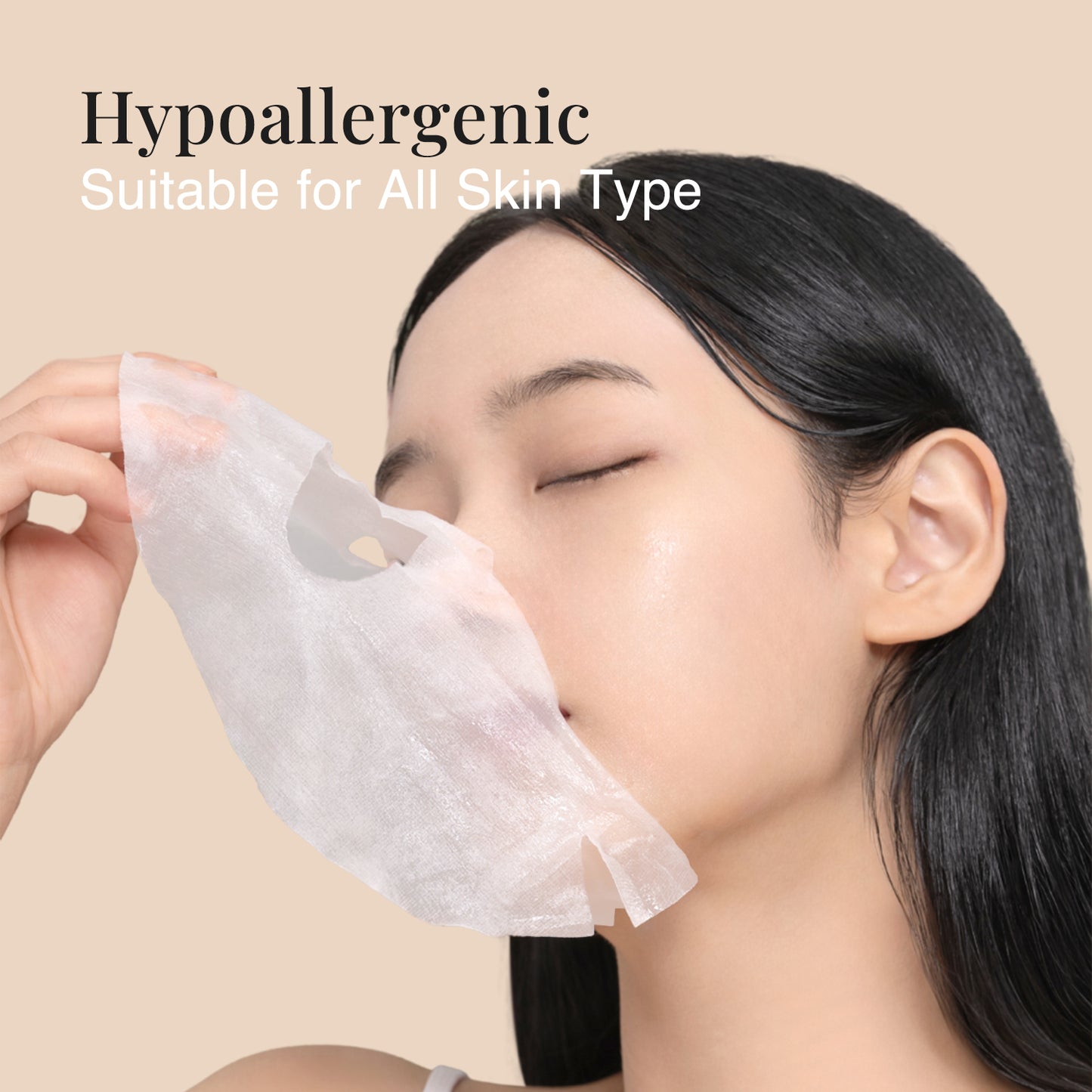 YOUNGME Radiant Glamour UVIR Post Laser Skincare K-Beauty Sheet Mask - Rejuvenating with Premium PDRN, EGF, CICA