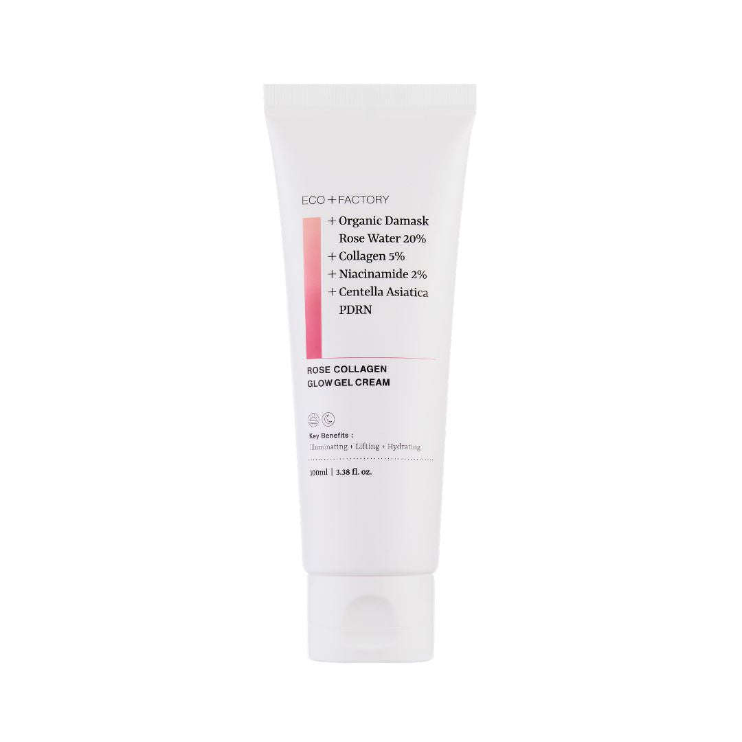 ECO FACTORY Collagen Rose Gel Cream 100ml