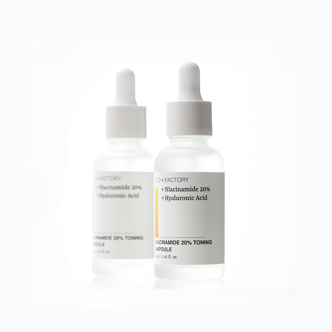 ECOFACTORY NIACINAMIDE 20% TONING AMPOULE | 30 ml