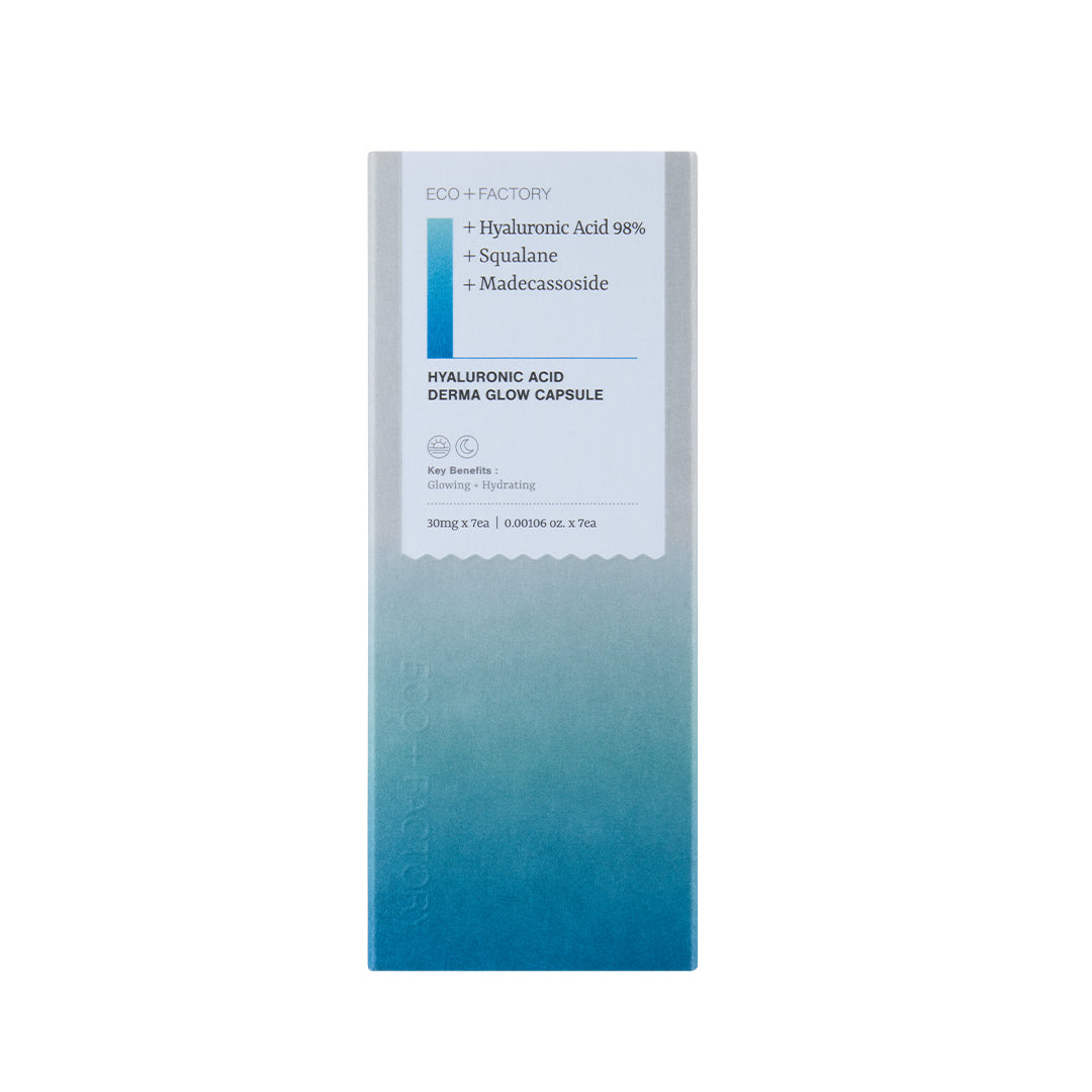 ECO FACTORY Hyaluronic Acid Derma Glow Capsule | 40mg x 7 capsules